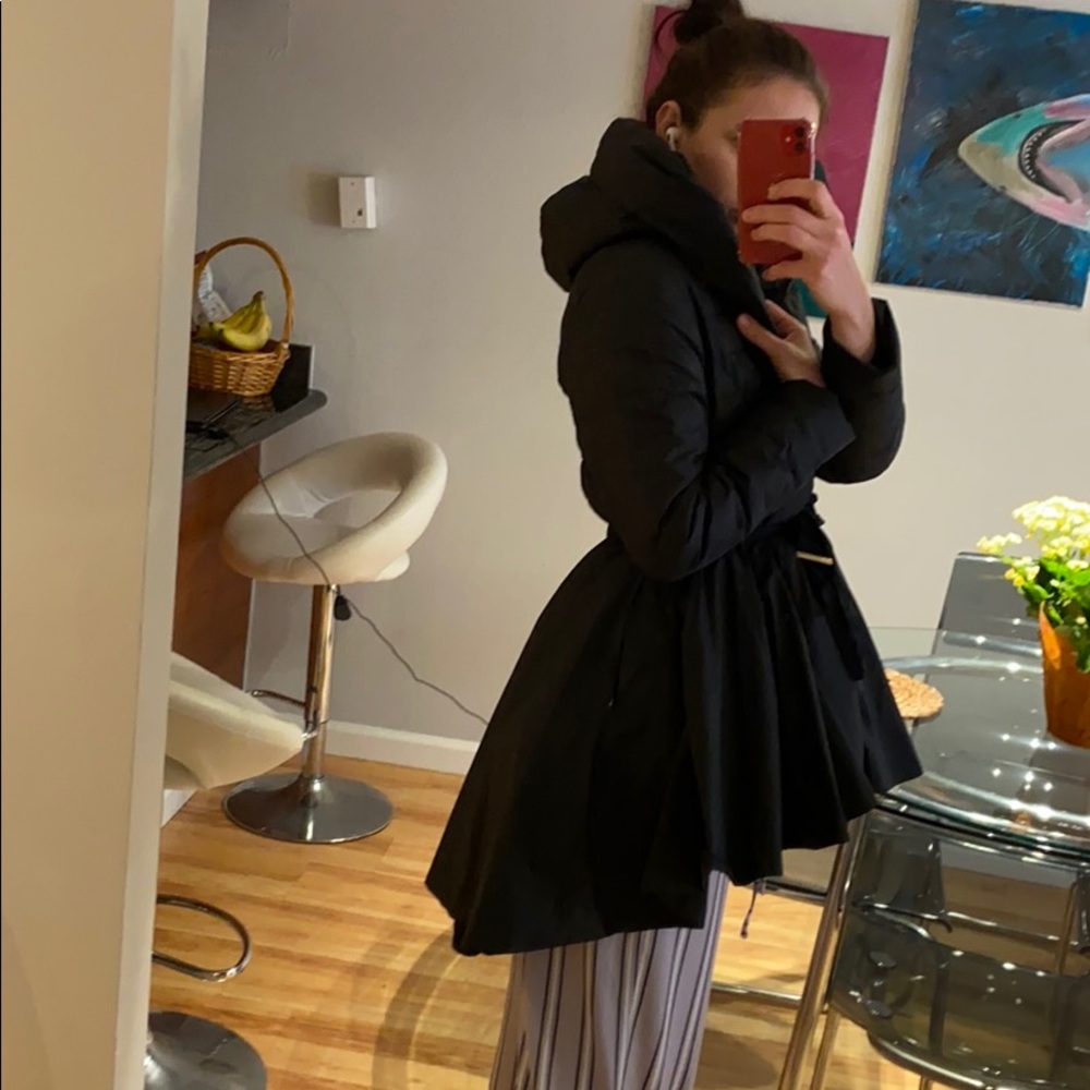 Amazing Black Down Puffer Jacket - image 6